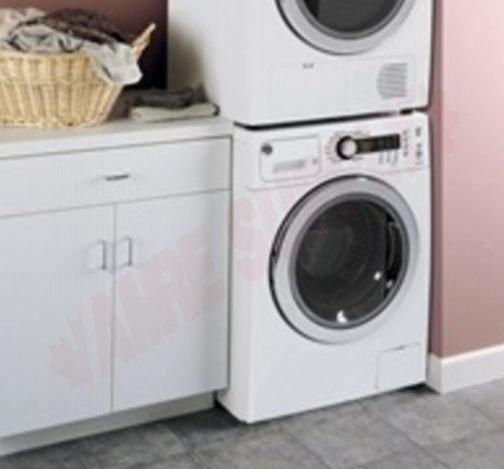 Photo 2 of WCVH4800KWW : GE 2.6 cu. ft. Front Load Washer, White
