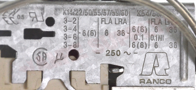 Photo 12 of K50-1277 : Ranco K50-1277 Universal Refrigerator Temperature Control Thermostat Kit