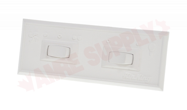 Photo 1 of 5S1421003 : Air King Range Hood Switch Plate, White
