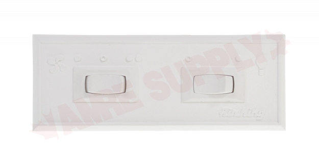 Photo 2 of 5S1421003 : Air King Range Hood Switch Plate, White