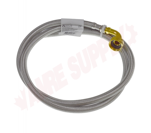 Photo 1 of 555161 : Dishwasher Fill Hose, Braided Supply With Fitting 60