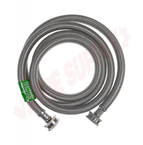 Photo 1 of 55522 : Universal Washer Fill Hose, Braided Stainless Steel, 60