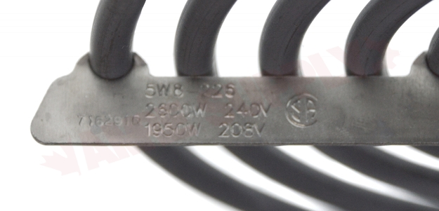 Photo 5 of 38-826 : Universal Range Coil Surface Element, Pigtail Ends, 8, 2600W