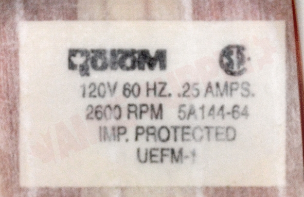 Photo 15 of 85-UEFM-1 : Universal Refrigerator Evaporator Fan Motor Kit