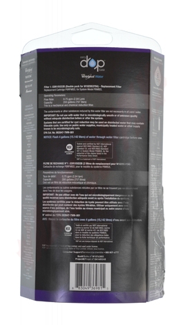 Photo 3 of EDR1RXD2B : Whirlpool Everydrop Refrigerator Water Filter, 2/Pack, #1/W10295370A