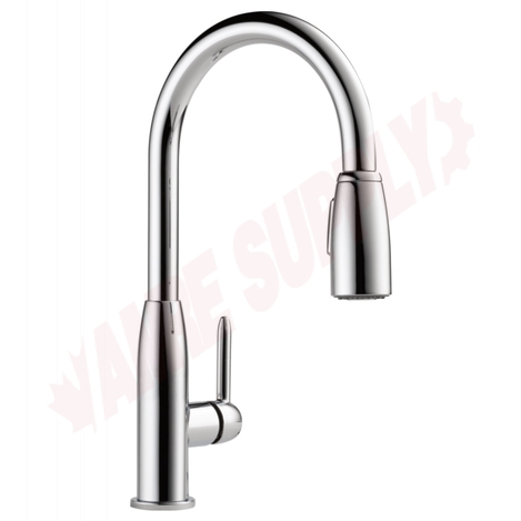 Photo 1 of P188103LF : Peerless Single Handle Kitchen Pull-Down Faucet, Chrome, Lead Free