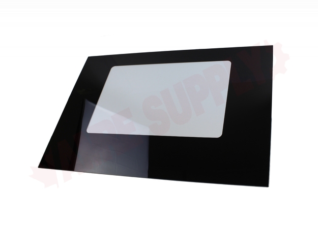 Photo 1 of WPW10118455 : Whirlpool WPW10118455 Range Outer Oven Door Panel & Glass, Black