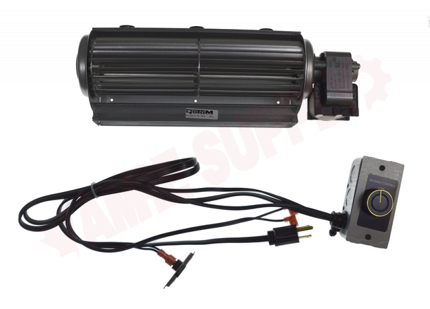 Photo 10 of HB-RB39 : Fireplace Tangential Universal Blower & Motor Assembly 1250 RPM 50W with Thermostat & Speed Control