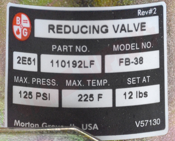 Photo 12 of 110192 : Bell & Gossett FB38 Pressure Reducing Valve