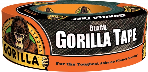 Photo 1 of 6035120T : Gorilla Glue Heavy Duty Duct Tape, Black, 1.88 x 105'