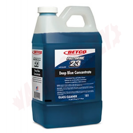 Photo 1 of 1814700 : Betco Deep Blue Concentrate Ammoniated Glass And Surface Cleaner, 2L Fast Draw
