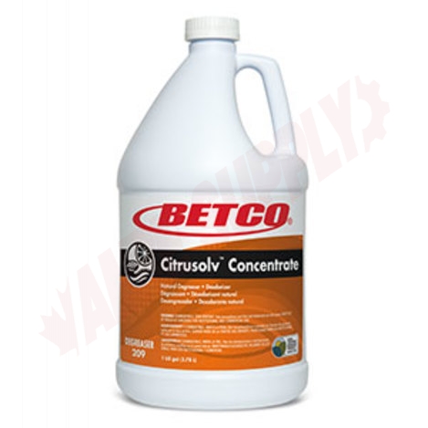 Photo 1 of 2090400 : Betco Citrusolv Concentrate Natural Degreaser & Deodorizer, 3.78L