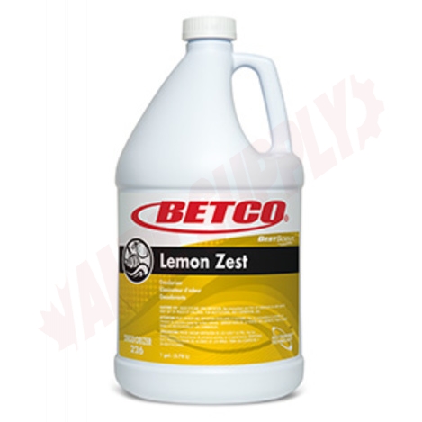 Photo 1 of 2260400 : Betco BestScent Concentrated Deodorizing Liquid, Lemon Zest, 3.78L