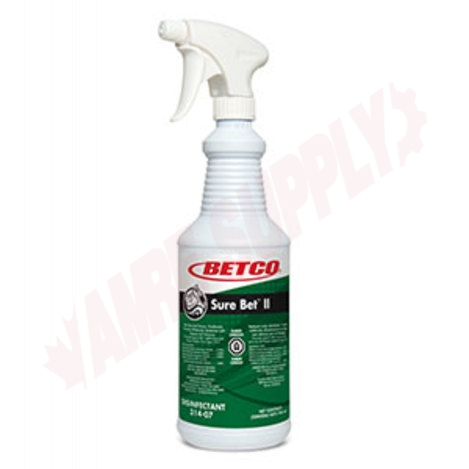 Photo 1 of 3141207 : Betco Sure Bet II One-Step Acid Cleaner, Disinfectant, & Deodorizer, 946mL