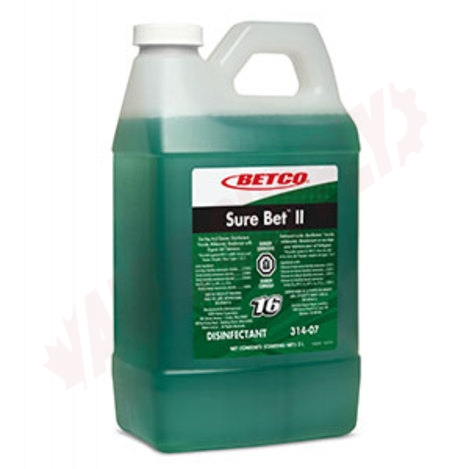 Photo 1 of 3144707 : Betco Sure Bet II One-Step Acid Cleaner, Disinfectant, & Deodorizer, 2L Fast Draw