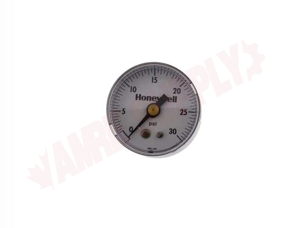 Photo 1 of 305965 : Honeywell Pressure Gauge, 1-1/2 Dia., 1/8 NPT, for RP920 Series Pneumatic Controllers