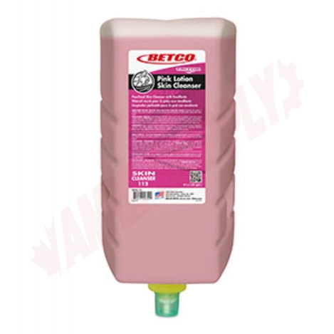 Photo 1 of 1123100 : Betco Pink Lotion Ultra Mild Skin Cleanser, 4 x 4L Triton Bottle