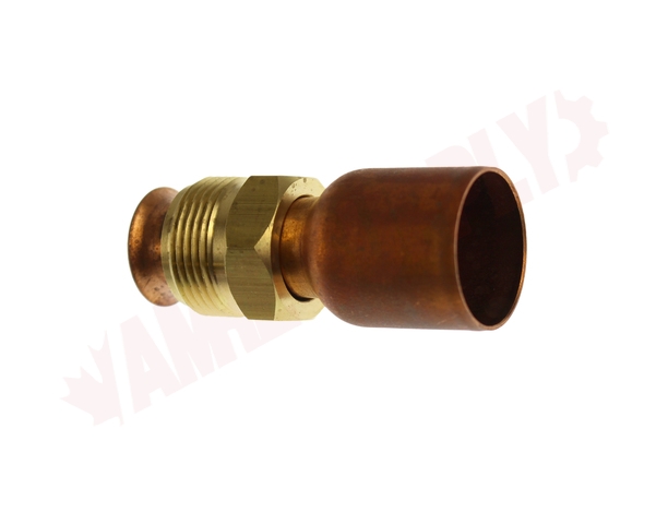 Photo 2 of 272708B : Honeywell Home 272708B Fittings, 1/2 Flare x 3/4 Sweat, for use with Zone Valves, 2/pack