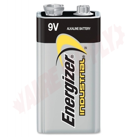 Photo 2 of EN22 : Energizer Industrial Alkaline 9V Batteries, 12/Pack