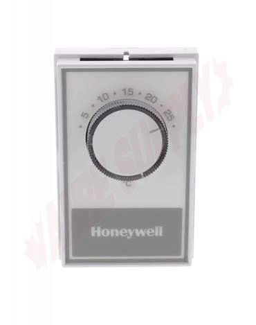 Photo 1 of T498A1927 : Honeywell Home Line Voltage SPST Electric Heat Thermostat, Premier White, °C