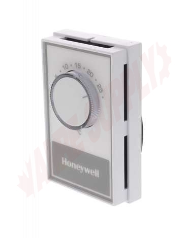 Photo 2 of T498A1927 : Honeywell Home Line Voltage SPST Electric Heat Thermostat, Premier White, °C