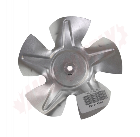 Photo 3 of 93-6-4588 : Fixed Hub Aluminum Fan Blade, 5-1/2 Diameter x 1/4 Bore 27° CCW