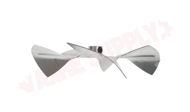 Photo 4 of 93-6-4588 : Fixed Hub Aluminum Fan Blade, 5-1/2 Diameter x 1/4 Bore 27° CCW