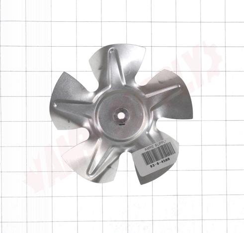 Photo 5 of 93-6-4588 : Fixed Hub Aluminum Fan Blade, 5-1/2 Diameter x 1/4 Bore 27° CCW