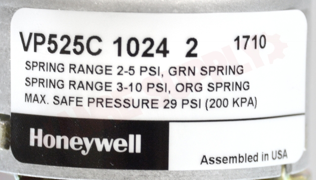 Photo 13 of VP525C1024 : Honeywell 3/4 Pneumatic Radiator Valve 3-10PSI, N.O., 3 Cv
