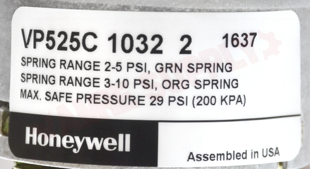 Photo 12 of VP525C1032 : Honeywell 3/4 Pneumatic Radiator Valve, 3-10 PSI, N.O., 5 Cv