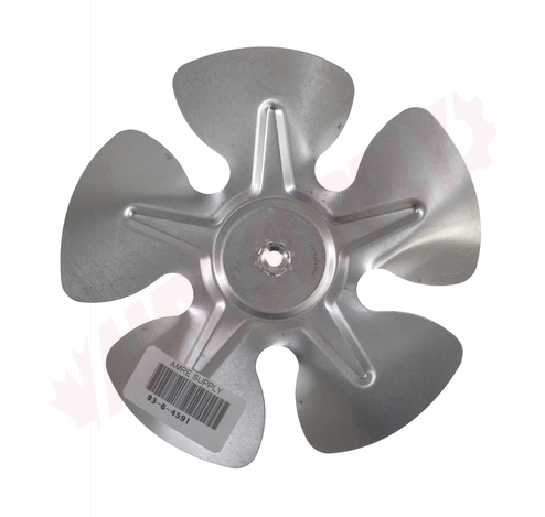 Photo 3 of 93-6-4591 : Fixed Hub Aluminum Fan Blade, 7 Diameter x 1/4 Bore 27° CW