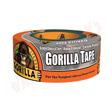 Photo 1 of 60740002 : Gorilla Glue Silver Gorilla Duct Tape, Silver, 1-7/8 x 105'