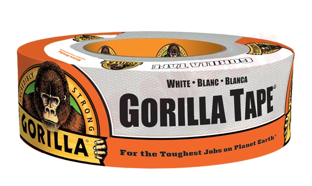 Photo 1 of 6010002 : Gorilla Glue Heavy Duty Tape, White, 1-7/8 x 30'