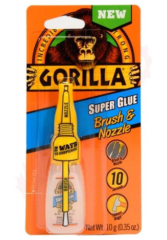 Photo 2 of 7510101 : Gorilla Super Glue with Brush & Nozzle, 10g