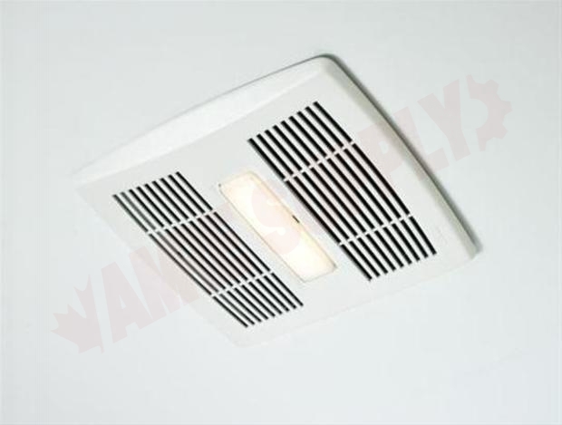 Photo 2 of AER110LC : Broan-Nutone AER110LC Flex Series Invent Exhaust Fan with Light 110 CFM 1 Sone Energy Star