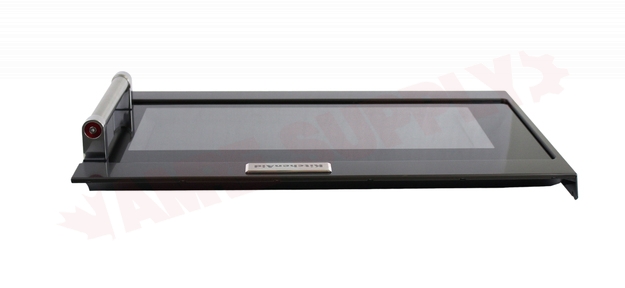 Photo 4 of W11037008 : Whirlpool Microwave Door Assembly, Black Stainless 