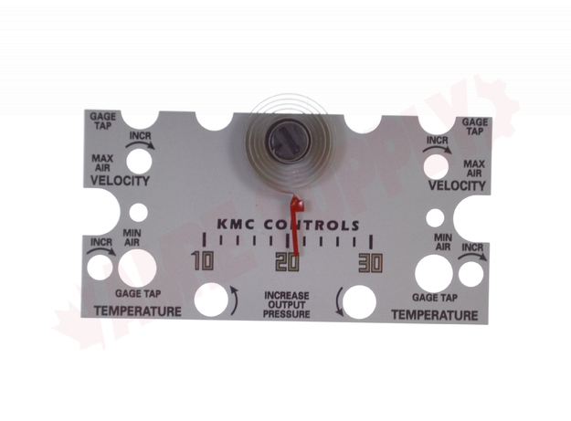 Photo 2 of HPO-0049-11 : KMC Pneumatic Thermostat Scaleplate, Horizontal, Celsius
