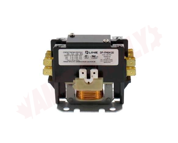 Photo 1 of DP-1P40A120 : Definite Purpose Magnetic Contactor, 1 Pole 40A 120V, with Shunt