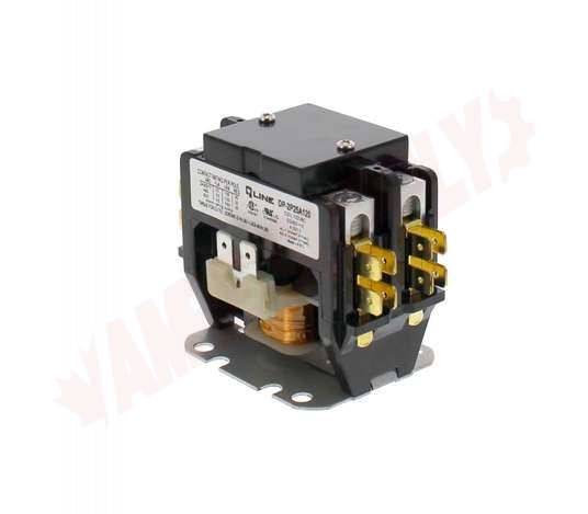 Photo 2 of DP-2P25A120 : Definite Purpose Magnetic Contactor, 2 Pole 25A 120V