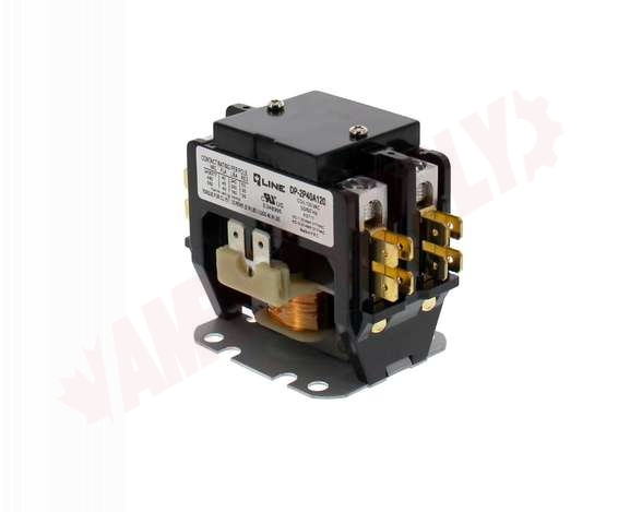 Photo 2 of DP-2P40A120 : Definite Purpose Magnetic Contactor, 2 Pole 40A 120V