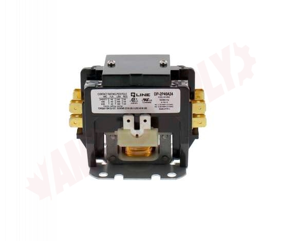 Photo 1 of DP-2P40A24 : Definite Purpose Magnetic Contactor, 2 Pole 40A 24V