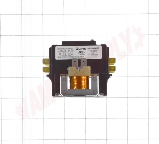 Photo 11 of DP-1P30A120 : Definite Purpose Magnetic Contactor, 1 Pole 30A 120V, with Shunt