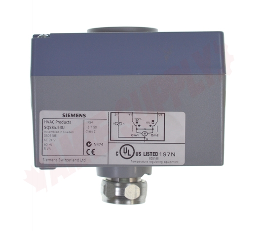 Photo 9 of SQS85.53U : Siemens Actuator 24V, 3 Position, Floating Control Fail-Safe