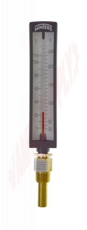 Photo 2 of TAS132 : Winters TAS Industrial 5AS Thermometer, Straight, 30-240°F