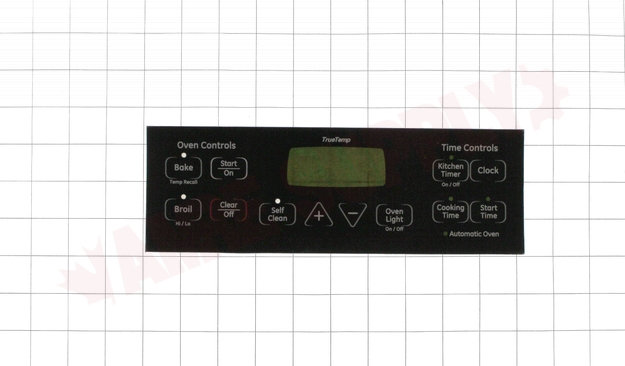 Photo 4 of WS01F01933 : GE WS01F01933 Range Oven Membrane Switch, Black      