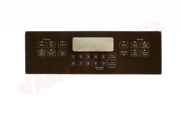 Photo 4 of WS01F06187 : GE WS01F06187 Range Oven Membrane Switch, Black      