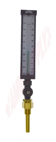 Photo 2 of TIM103 : Winters TIM Industrial 9IT Thermometer, 3-1/2, Valux, 0-160°F