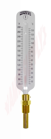 Photo 2 of TSW172 : Winters TSW Hot Water Thermometer, 8 Straight, 40-280°F