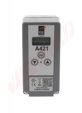 Photo 1 of A421ABC-02C : Johnson Controls A421ABC-02C Electronic Digital Temperature Control, SPDT, Type 1,120V, 2m Cable