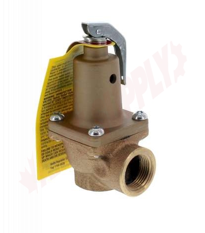 Photo 2 of 0274431 : Watts 174A Boiler Pressure Relief Valve, 3/4, 30PSI